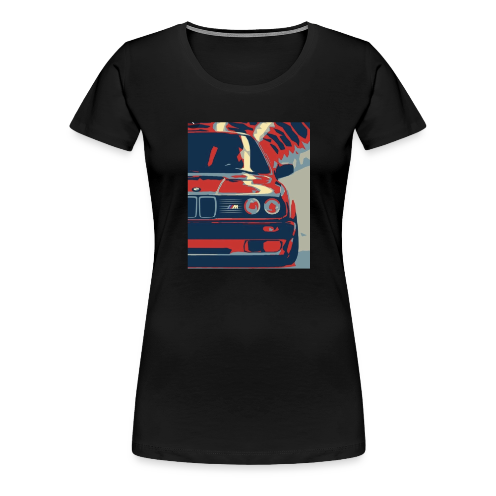 Women’s Premium BMW E30 Artwork T-Shirt - black