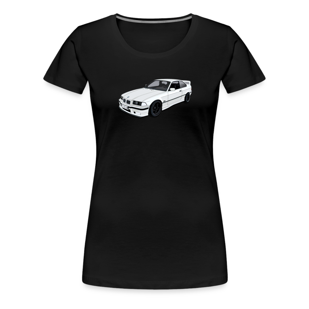 BMW t shirt E36 318is Women’s Premium Organic BMW T-Shirt - MotorweaR - black