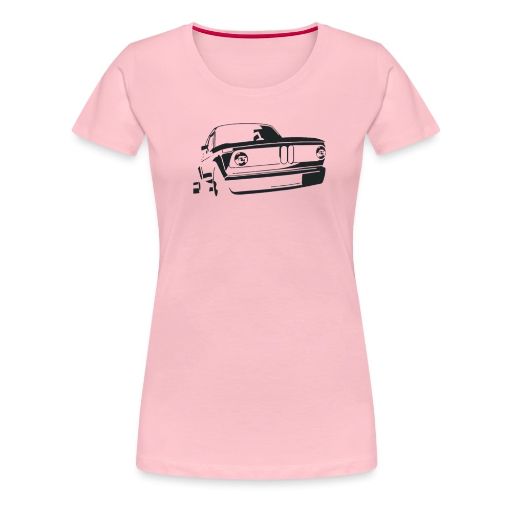 Women’s Premium BMW E10 T-Shirt black print - MotorweaR