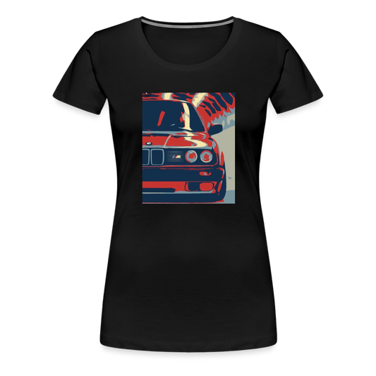 Women’s Premium BMW E30 Artwork T-Shirt - black