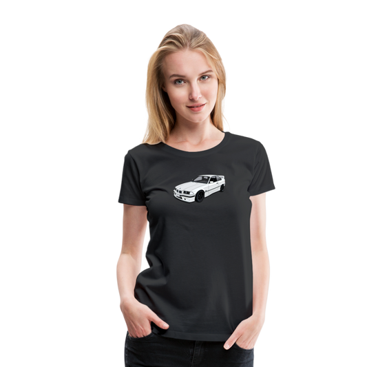 BMW t shirt E36 318is Women’s Premium Organic BMW T-Shirt - MotorweaR - black