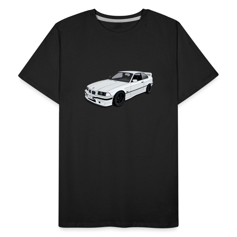 BMW t shirt E36 318is Men’s Premium Organic BMW T-Shirt - MotorweaR - black