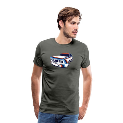 BMW t shirt E9 CSL Classic Mens Premium BMW T-Shirt green - MotorweaR