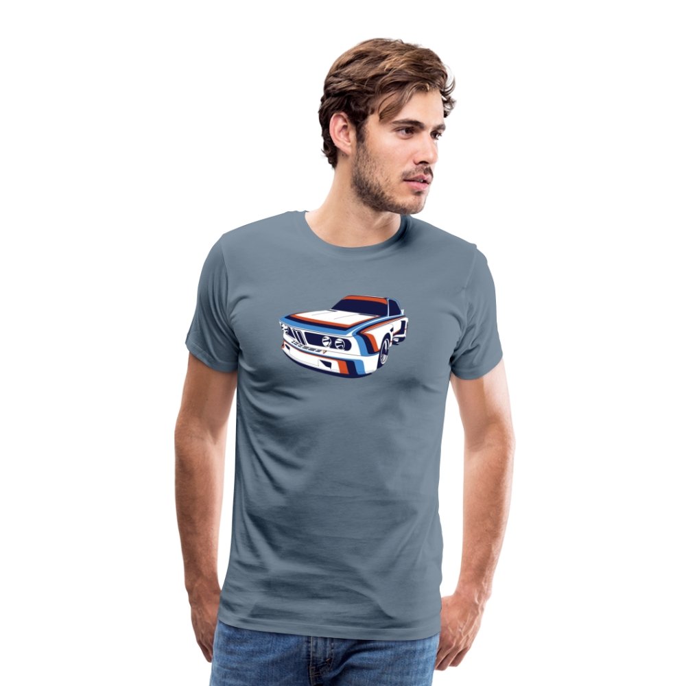 BMW t shirt E9 CSL Classic Mens Premium BMW T-Shirt grey - MotorweaR