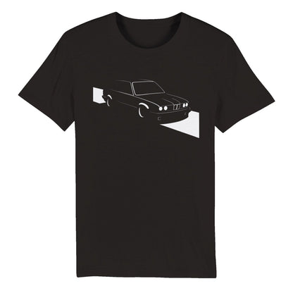 Exclusive BMW E30 Unisex BMW T-Shirt Organic Cotton BMW t shirt - MotorweaR - black