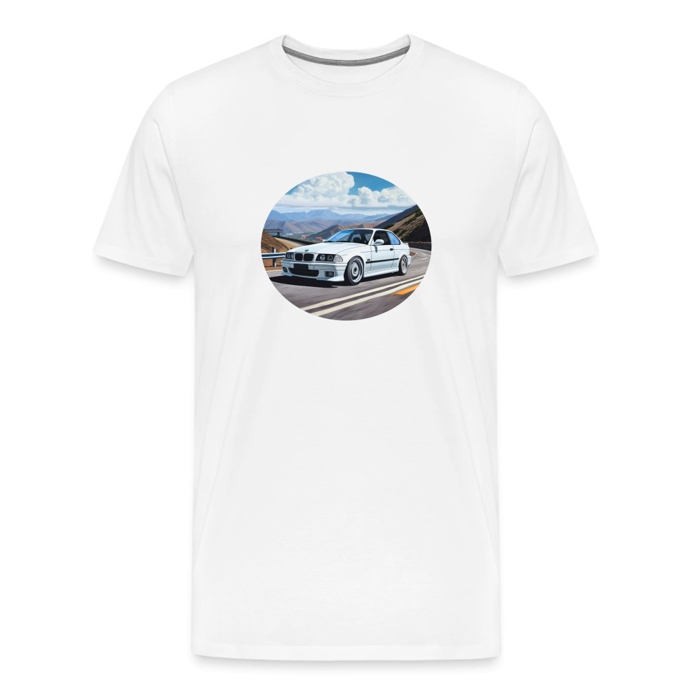 Men’s BMW E36 Mountain Premium T-Shirt - MotorweaR