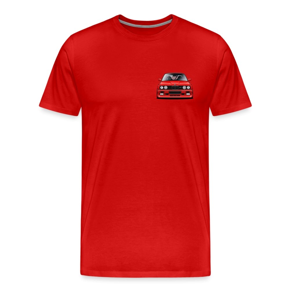 Men’s Premium E30 M3 Heart T-Shirt - MotorweaR