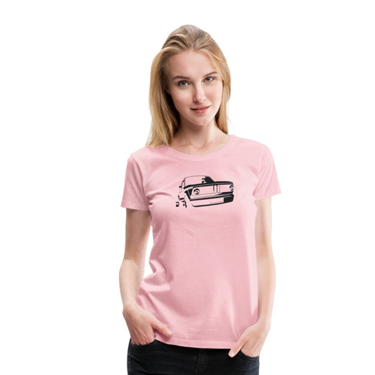 Women’s Premium BMW E10 T-Shirt black print - MotorweaR